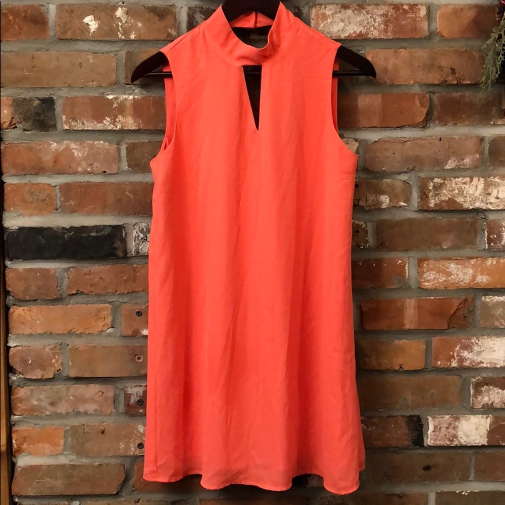 3/$25✨ F21 coral choker dress